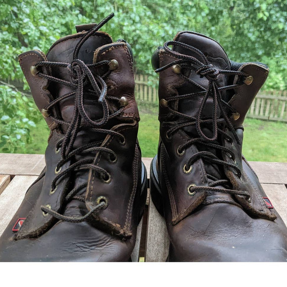 Red Wing Men's DynaForce® 6-inch Waterproof Safety Toe Boot 4215 Size 12D - Picture 3 of 12